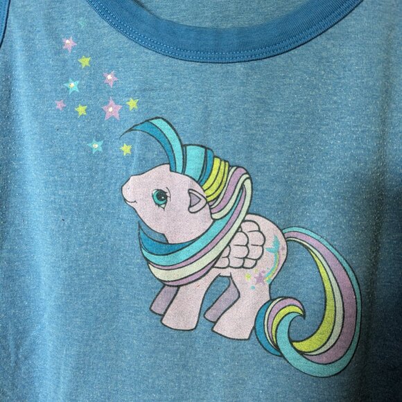 Cute Original My Little Pony Blue Tank Top - Picture 2 of 6